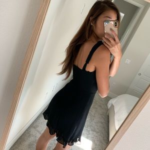 Reformation Christine Ruffle Dress